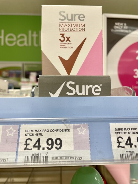 …to wonder where all the stick deodorant has gone?