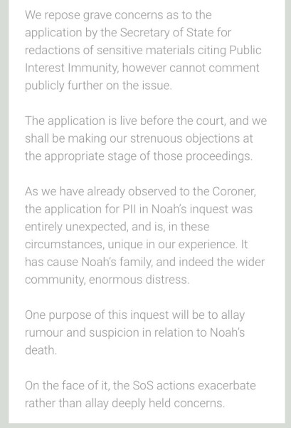 💙 Noah Donohoe: His Mother's Fight For The Truth and Justice - please help stop the Police, Coroner and Brandon Lewis from keeping investigation files into the death of a child secret 💙 Thread 3