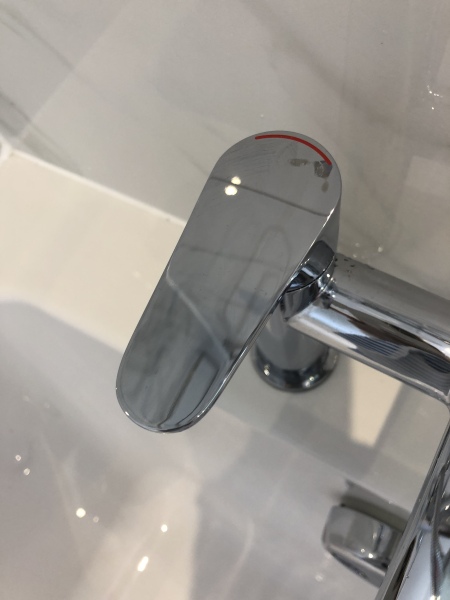 Is this a water mark on tap? 