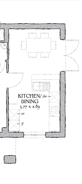 Kitchen plan, how could this be improved? 