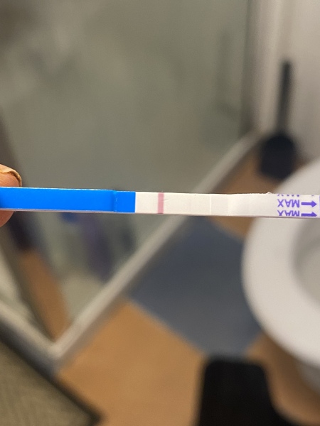 Evap or faint positive?