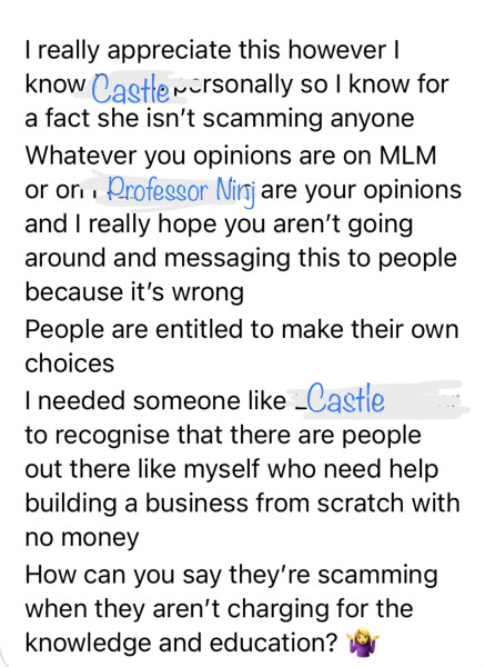 MLM Bot Watch 72 - We are watching you bots and we have the screenshots …