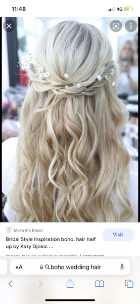 Bridal hair - help! 