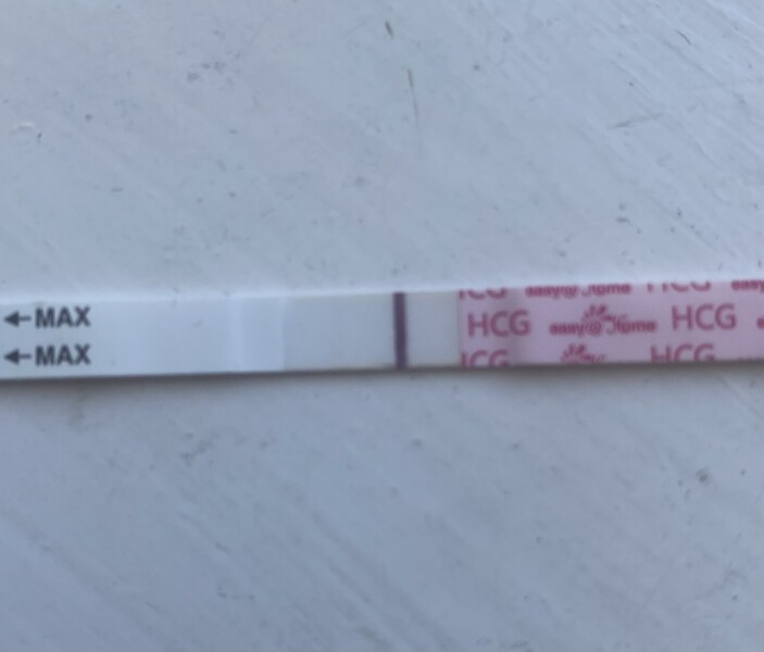 8 DPO super super faint BFP, am I pregnant?