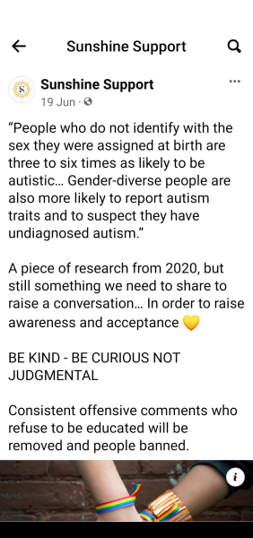 Charities targeting SEND children with gender identity