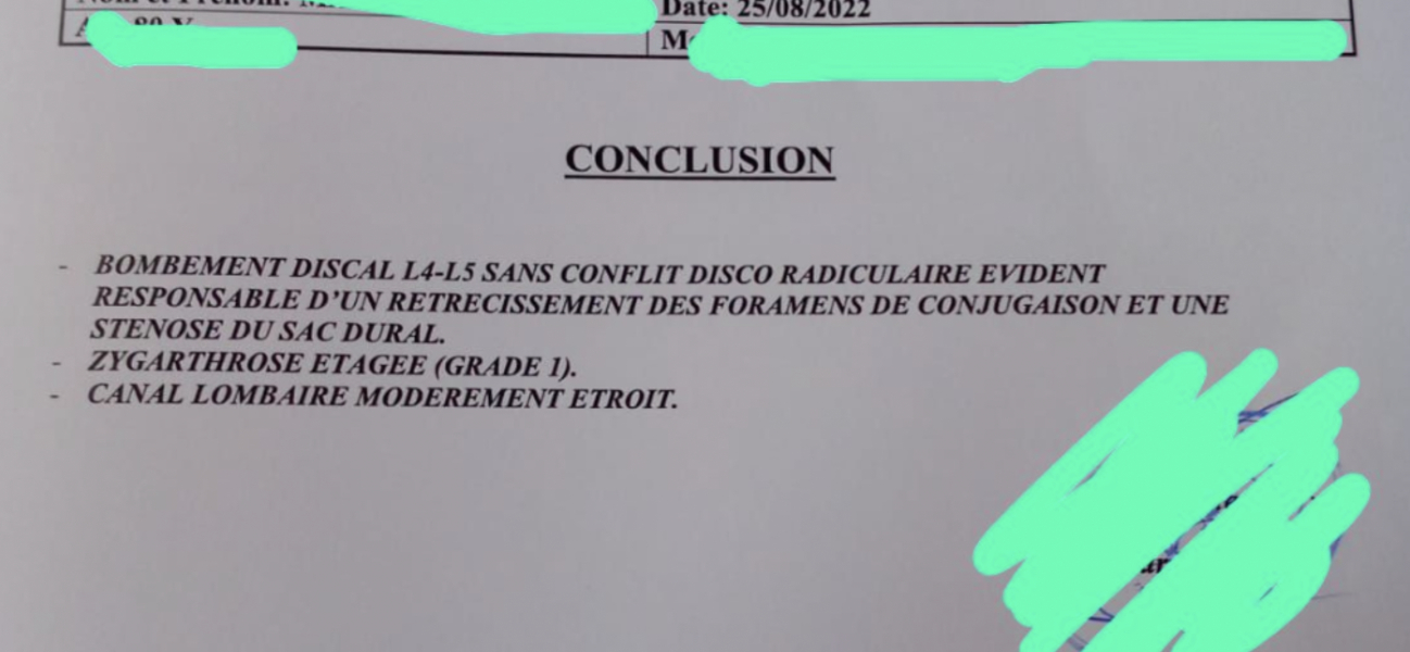 Any French speakers who can translate my MIL medical notes?