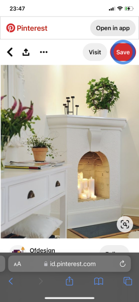 Empty fire surround - a stupid idea?