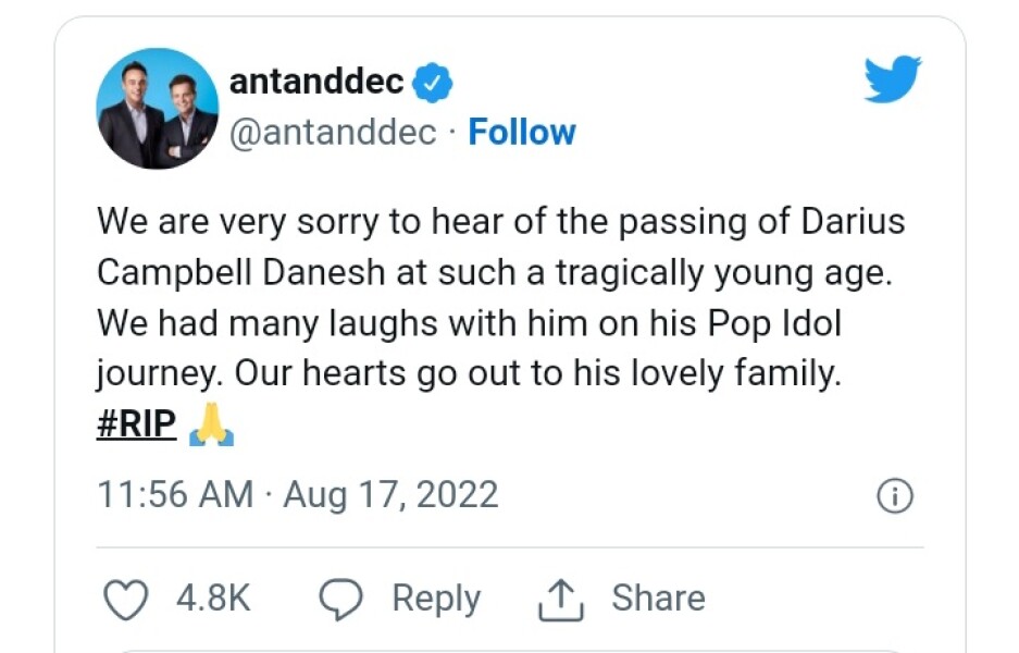 Darius pop idol