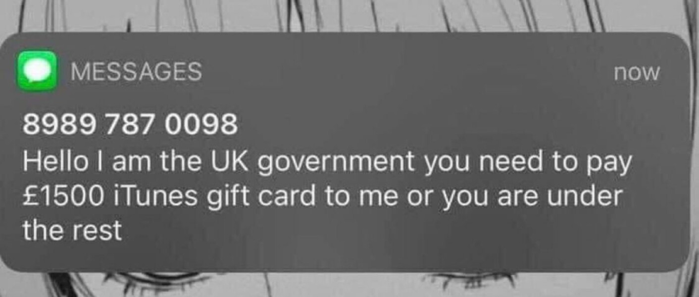 Tell me you're trying to scam me without telling me you're trying to scam me.
