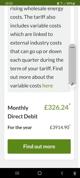 Just had an offer from Octopus