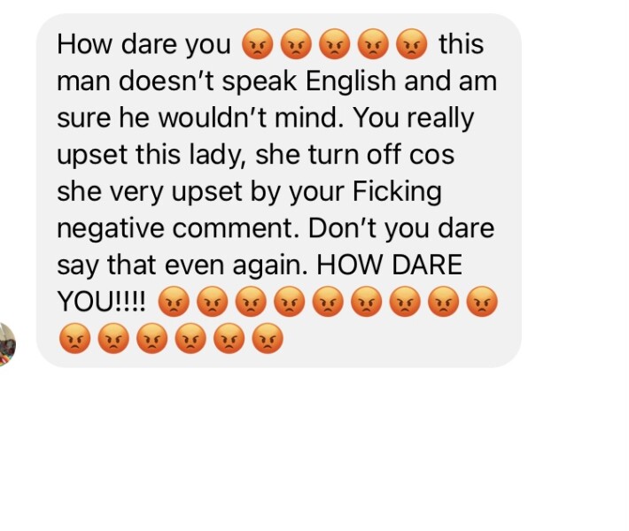 To think the ‘lonely’ man probably didn’t want his photo shared