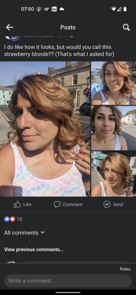 What hair colour would you say this is?