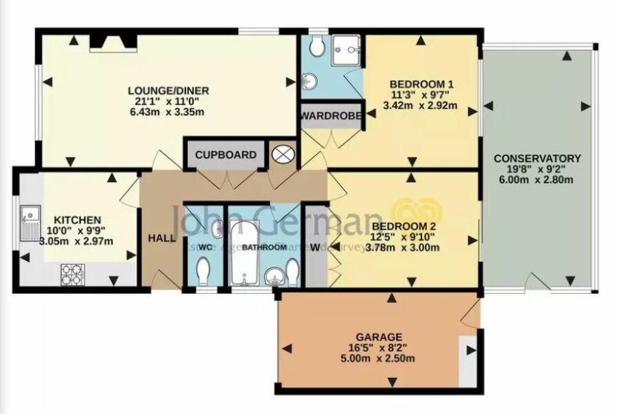 How would you reconfigure this small bungalow?