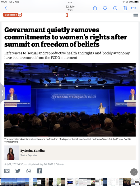 To feel angry at Tory voters?