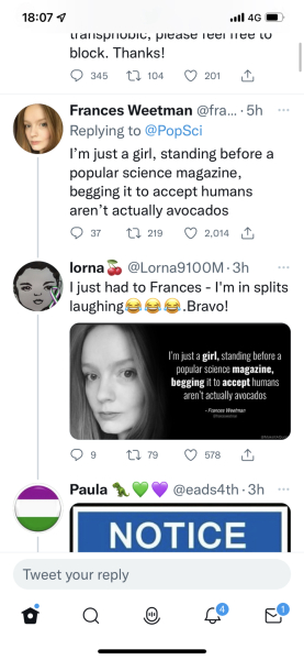 Breaking news, sex isn't binary in humans because...avocados