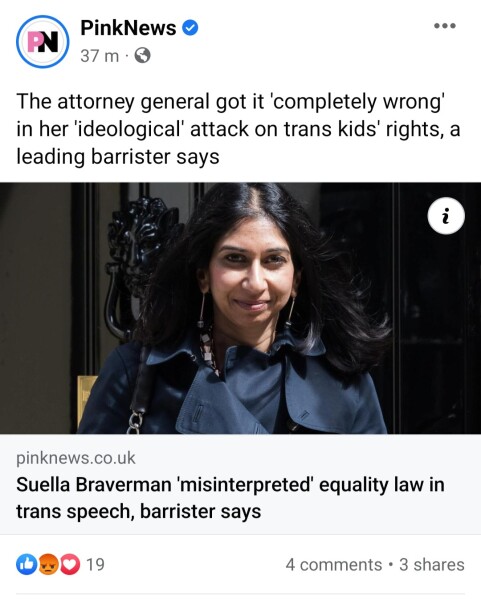 Suella Braverman expected to make a speech on Wednesday
