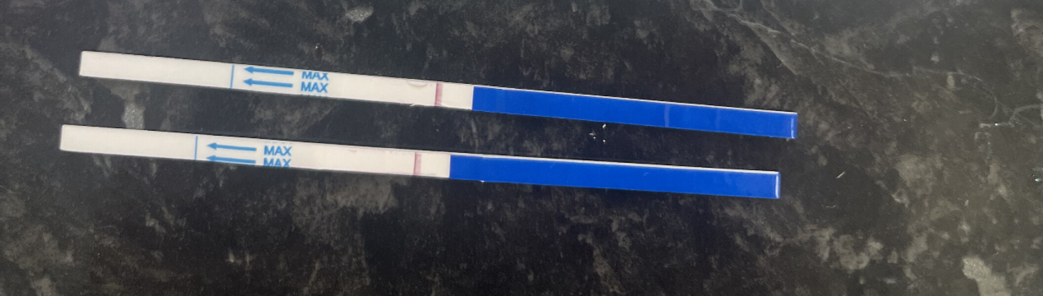 Very very faint pregnancy test 