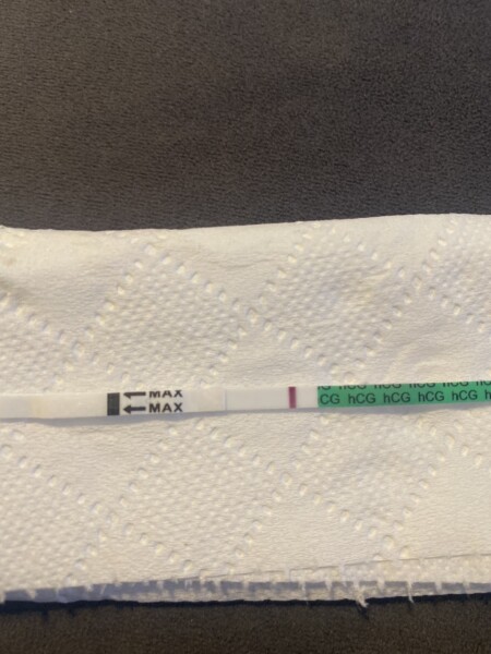 Bad pain in stomach (not sure if I can see a line)