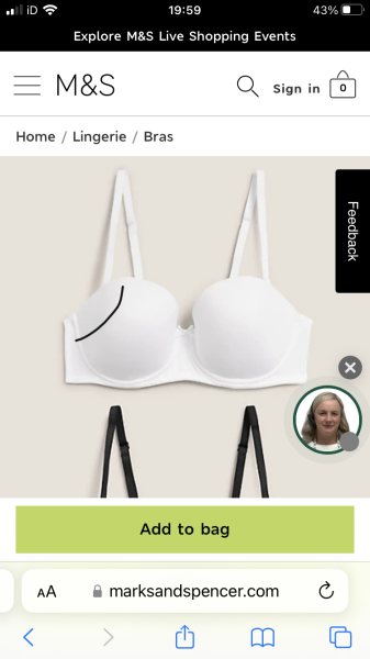 Tops like this - what type of bra?