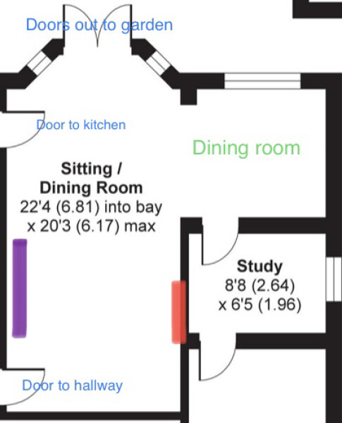 Infuriating L-shaped room layout - please help