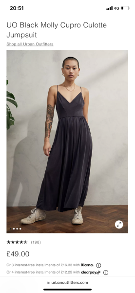 Dress with trouser legs