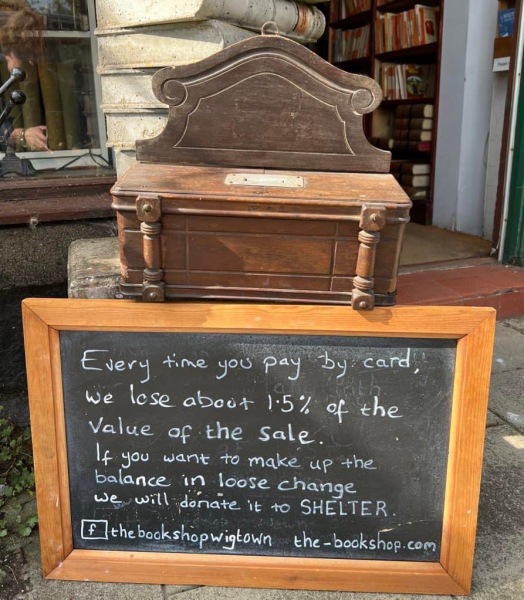 Cash only