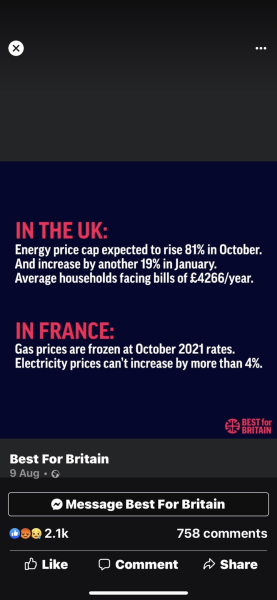 Price Cap - Just announced