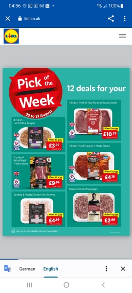 Literally penny pinching - need prices from Lidl