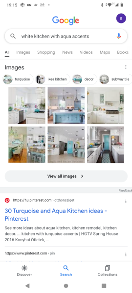 What colour wall paint with white kitchen and grey work tops?