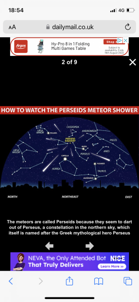 Meteors galore! 