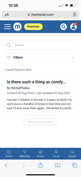 Searching for a user