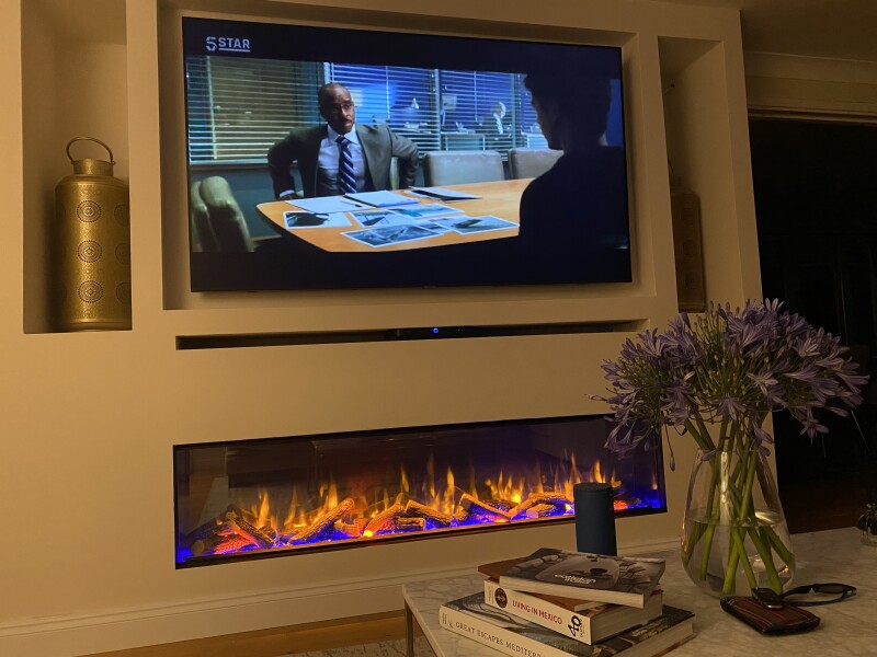 Media walls with the TV over the fire  ? 