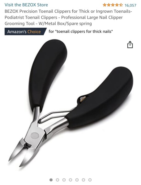 To get help for my baby's toenail?
