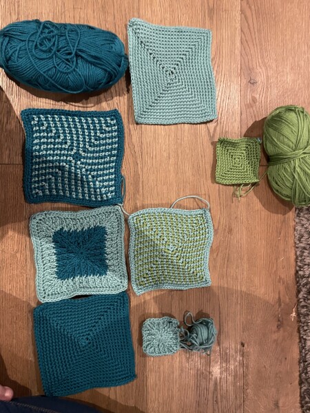 It's Crochet,  Knit & Natter 9: So Many Projects, So Little Time. (Oh well - I almost made it rhyme!)