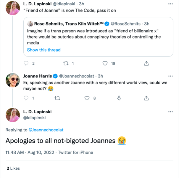 JKR receiving death threats for supporting Salman Rushdie