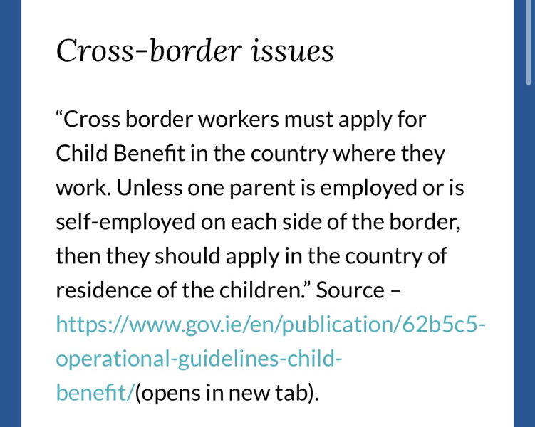Child Benefit Charge - Non UK Tax Payer