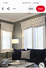 Curtains? Roman Blinds? Can't decide. Help appreciated. Photos included!