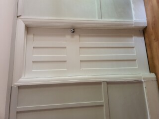 White or colour matched paintwork