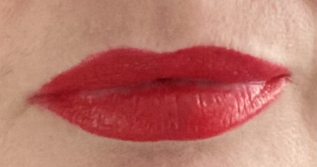 Proper red lipstick