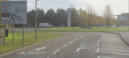 Who was in the right lane? Picture included
