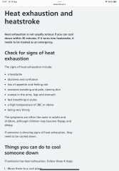 need urgent advice re heat