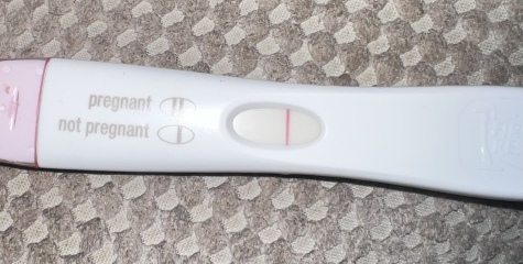 10dpo- faint line or indent?
