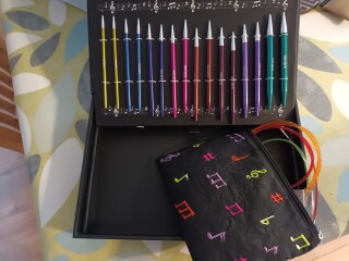 It's Crochet,  Knit & Natter 9: So Many Projects, So Little Time. (Oh well - I almost made it rhyme!)