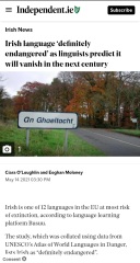 Learning native languages should be compulsory in the U.K