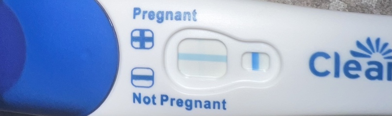10dpo- faint line or indent?
