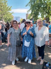 To show you what a few traffic-stopping Mumsnetters got up to in the sun today?