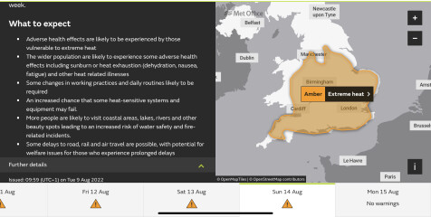 We need to talk about the Weather and the potential for extreme heat - PART 2