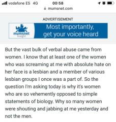 Lesbians not welcome at Gay Pride