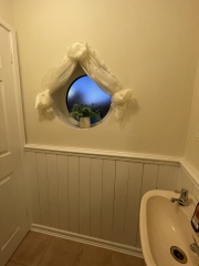 Please help me with my awkward cloakroom 