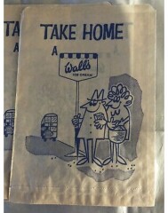 Is it weird to ask for ice cream cones to be put in a paper bag?